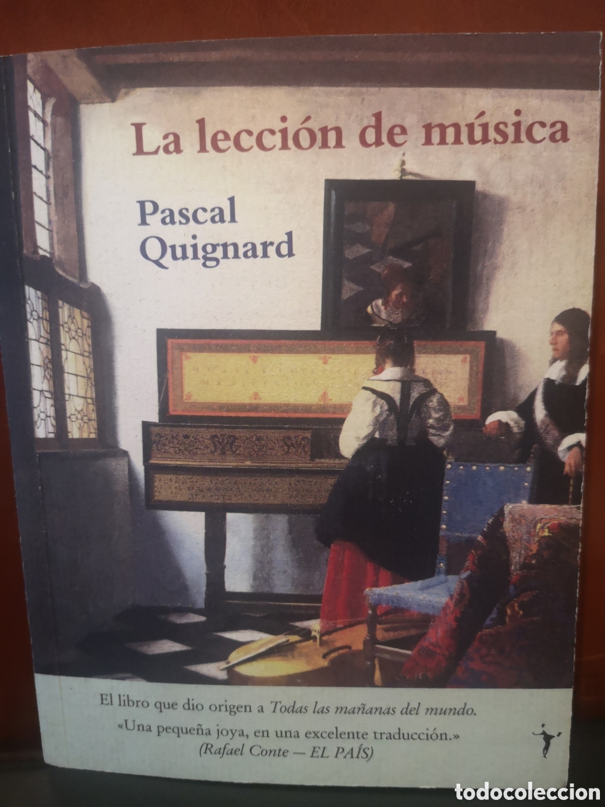Libros de segunda mano: La leccion de m&uacute;sica. Pascal Quignard. - Foto 1