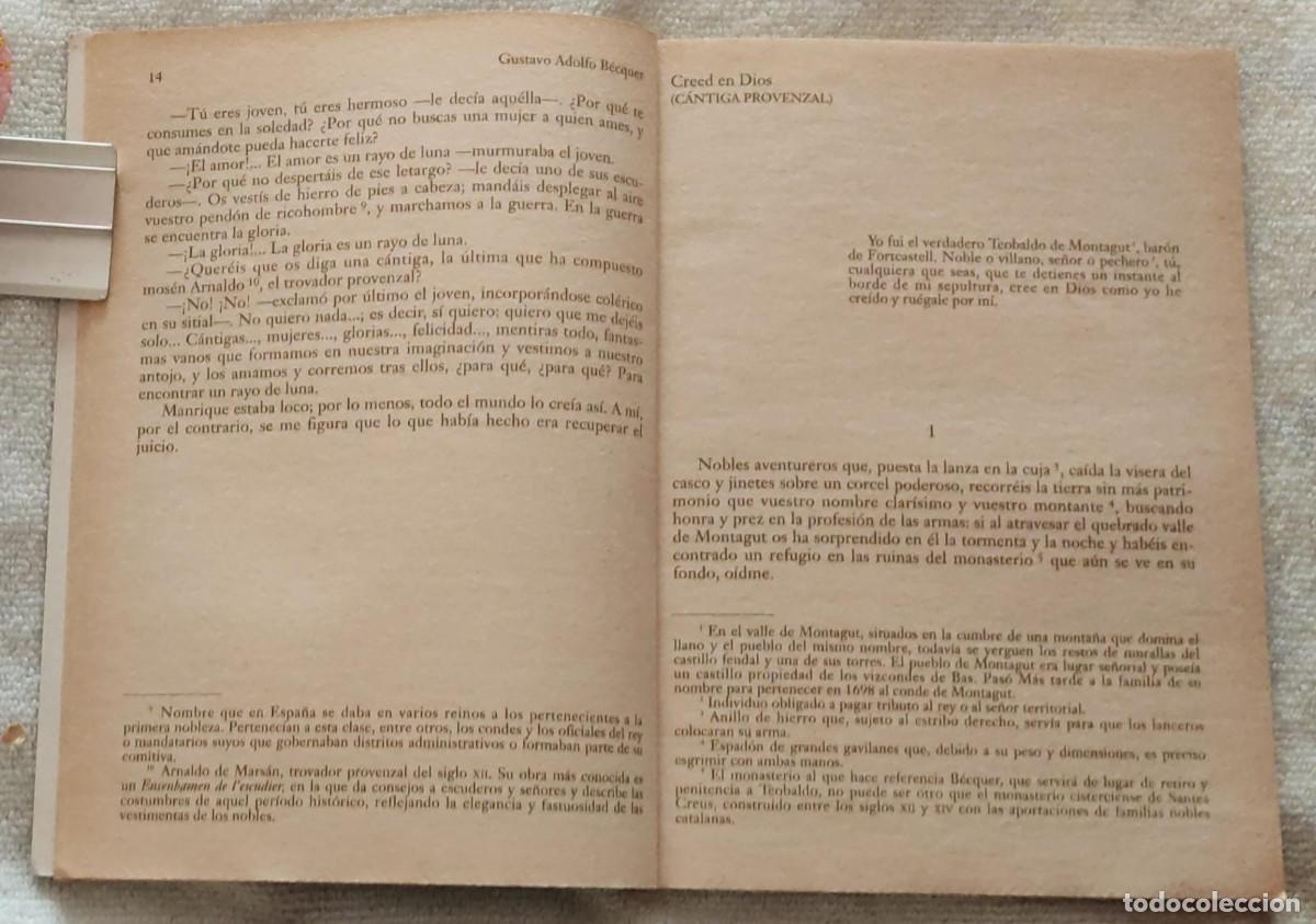 Libros de segunda mano: LEYENDAS, (II). - Foto 4