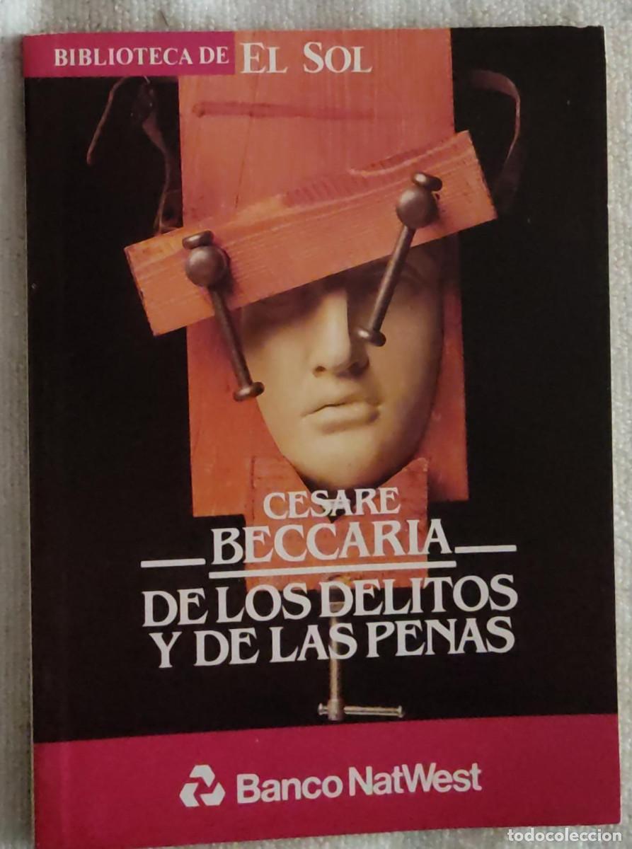 Libros de segunda mano: DE LOS DELITOS Y DE LAS PENAS. - Foto 1