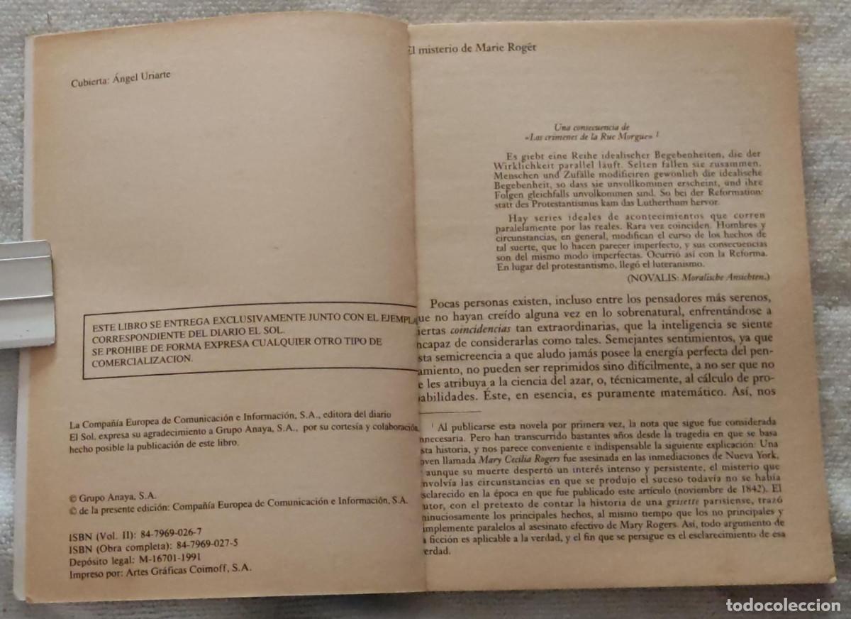Libros de segunda mano: CUENTOS, (II). - Foto 3