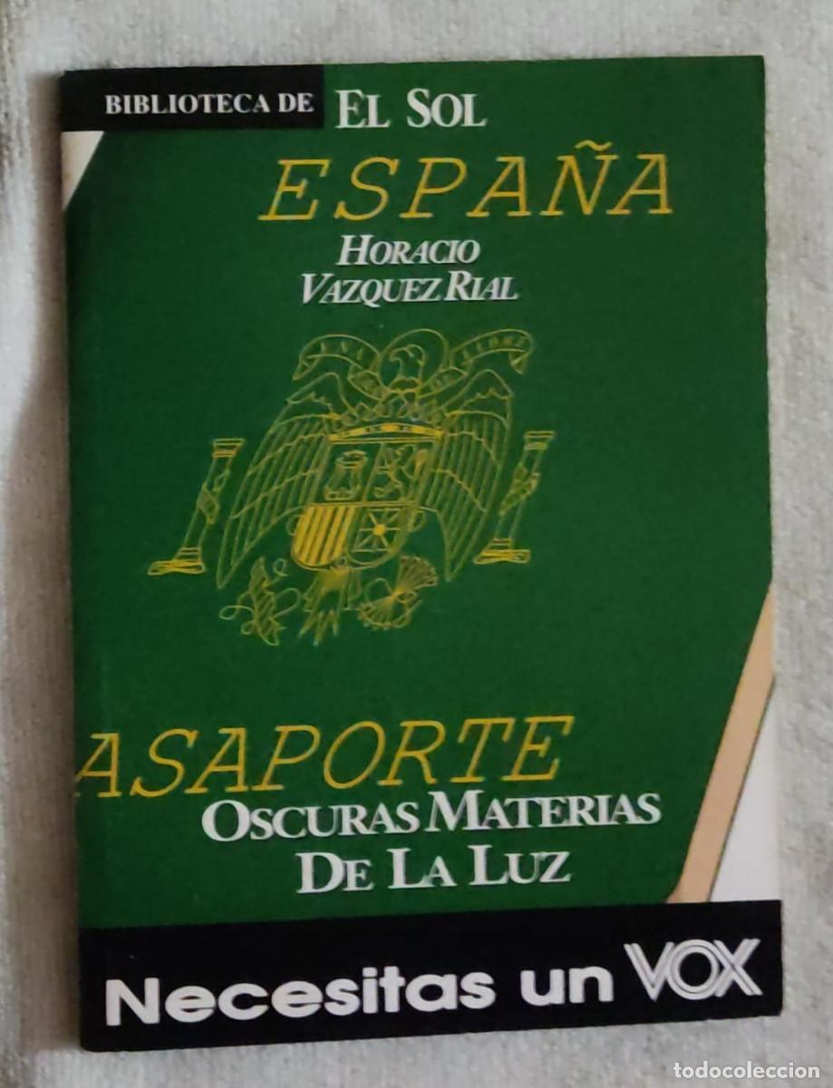 Libros de segunda mano: OSCURAS MATERIAS DE LA LUZ. - Foto 1