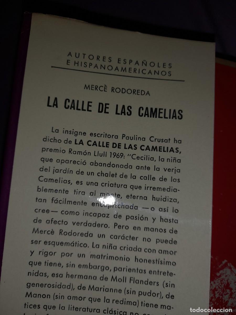 Libros de segunda mano: Libro La calle de las camelias Merce Rodoreda - Foto 2