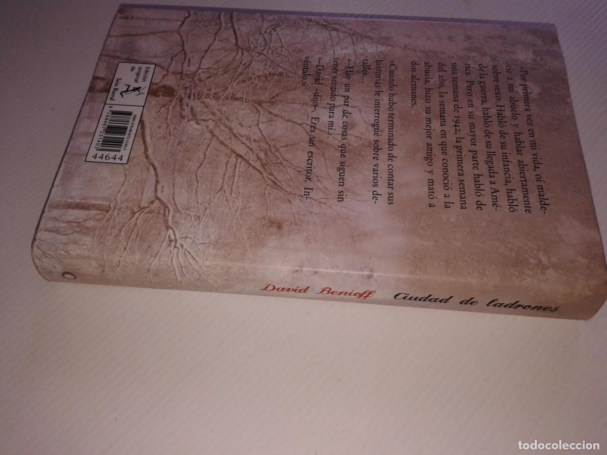 Libros de segunda mano: CIUDAD DE LADRONES, DAVID BENIOFF, T6 - Foto 4
