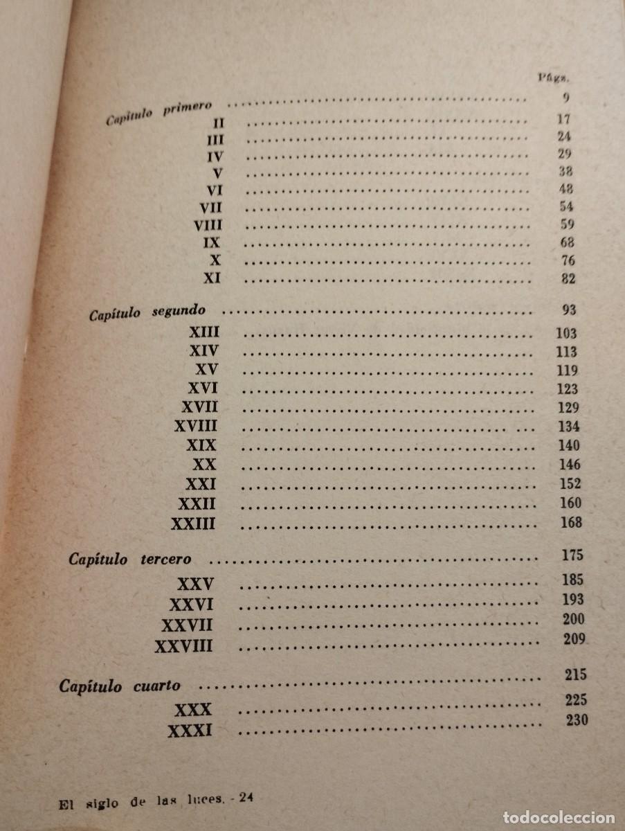 Libros de segunda mano: EL SIGLO DE LAS LUCES (ALEJO CARPENTIER) - Foto 6
