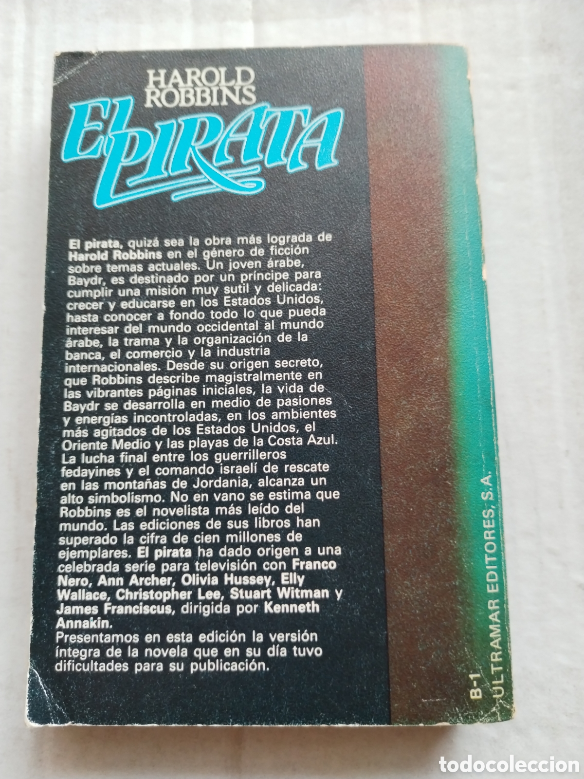 Libros de segunda mano: EL PIRATA/HAROLD ROBINS - Foto 3