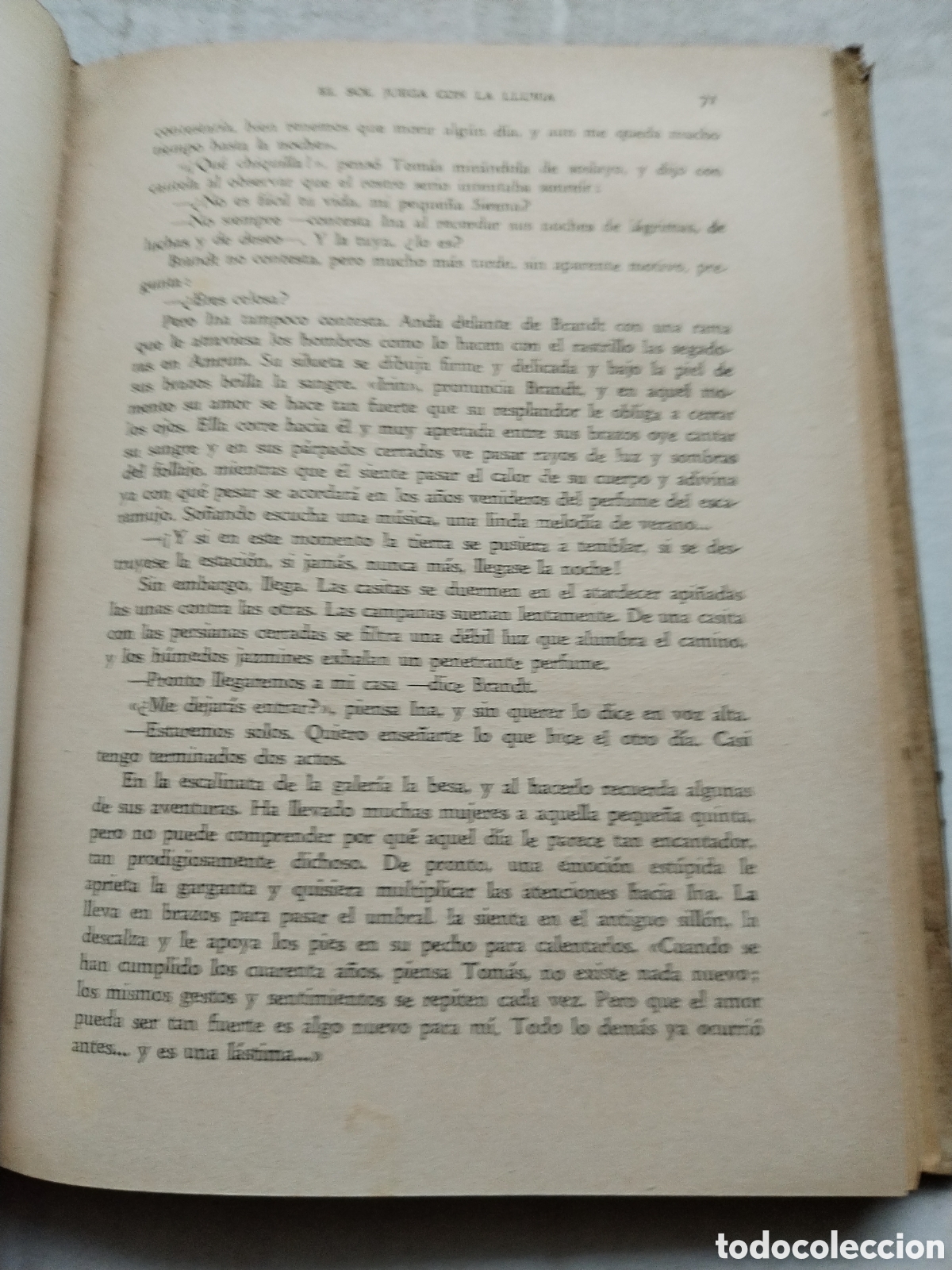 Libros de segunda mano: EL SOL JUEGA CON LA LLUVIA/VICKY BAUM - Foto 4