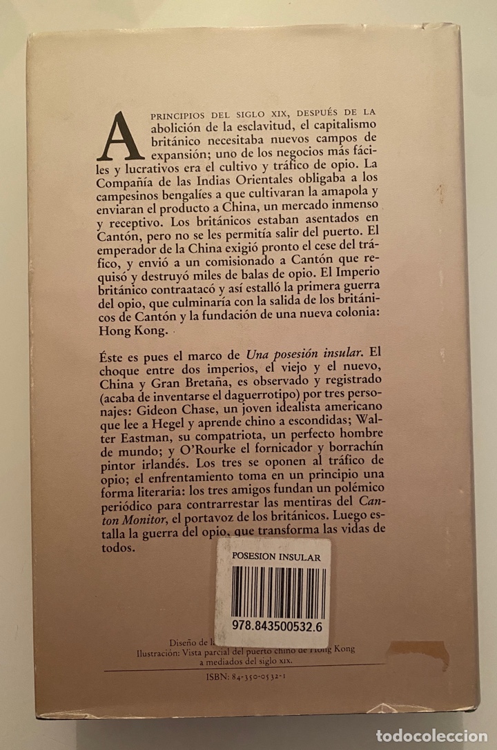 Libros de segunda mano: Una posesi&oacute;n insular - MO, Timothy - Foto 2