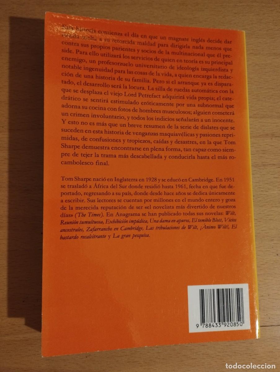 Libros de segunda mano: VICIOS ANCESTRALES (TOM SHARPE) - Foto 3
