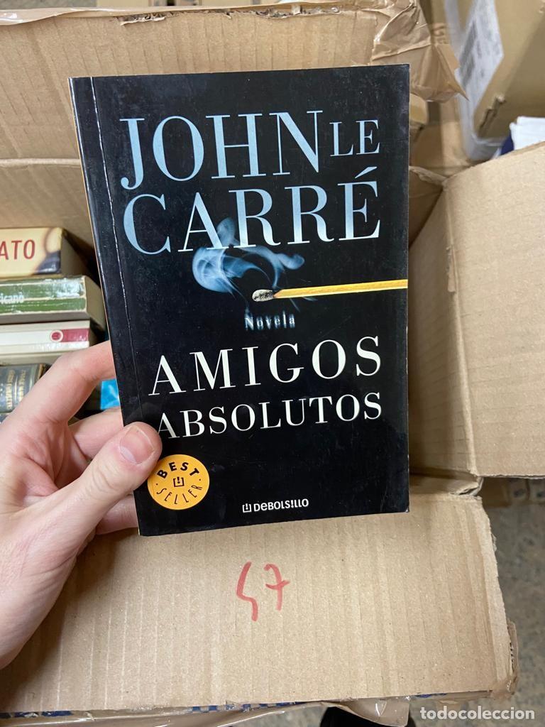 Libros de segunda mano: CAJA47 john le carre, amigos absolutos
