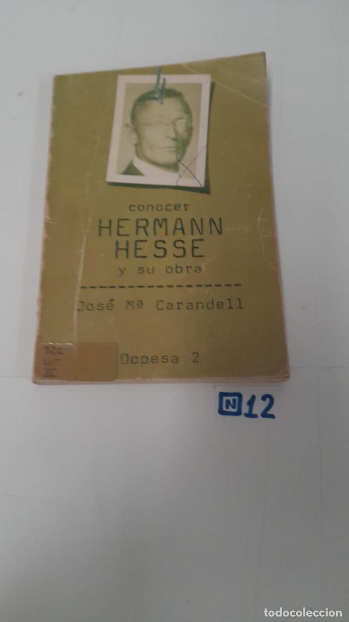 Libros de segunda mano: Conocer Hermann Hesse y su obra - Foto 1