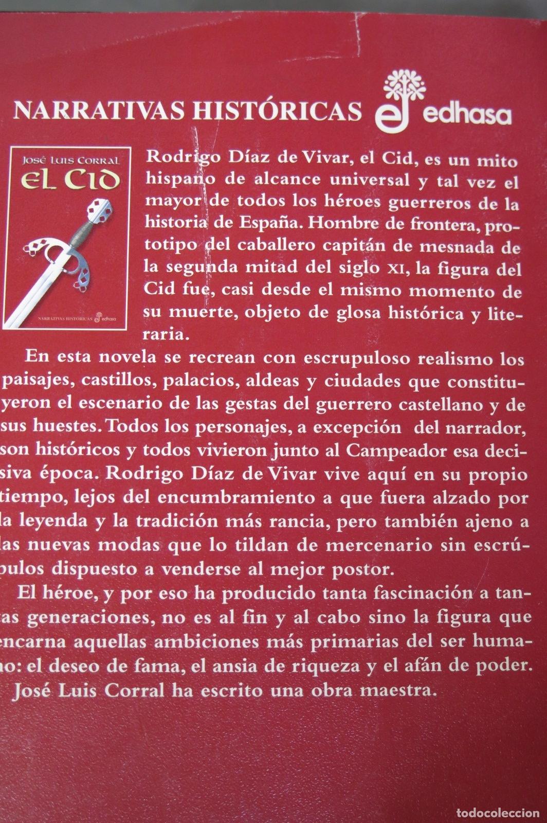 Libros de segunda mano: El Cid. Corral Lafuente - Foto 3