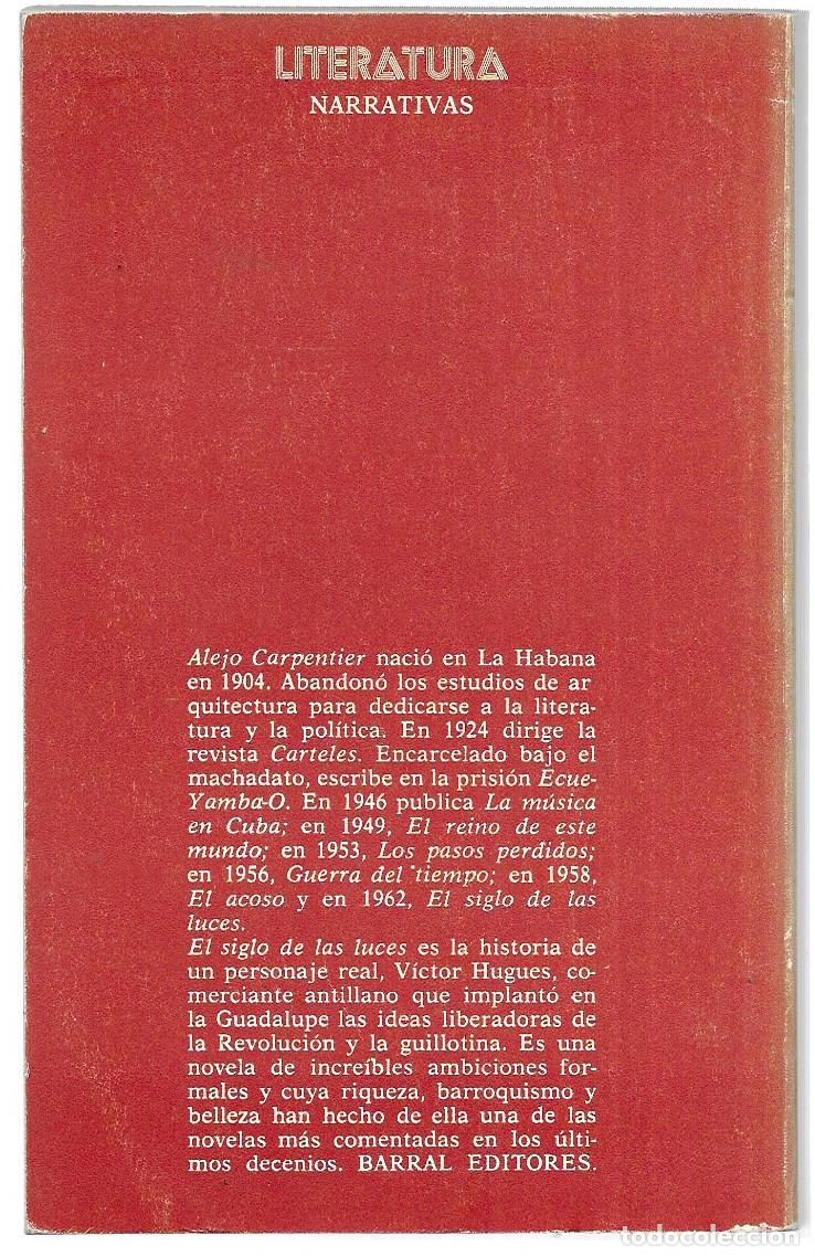 Libros de segunda mano: Alejo Carpentier . El siglo de las luces - Foto 2