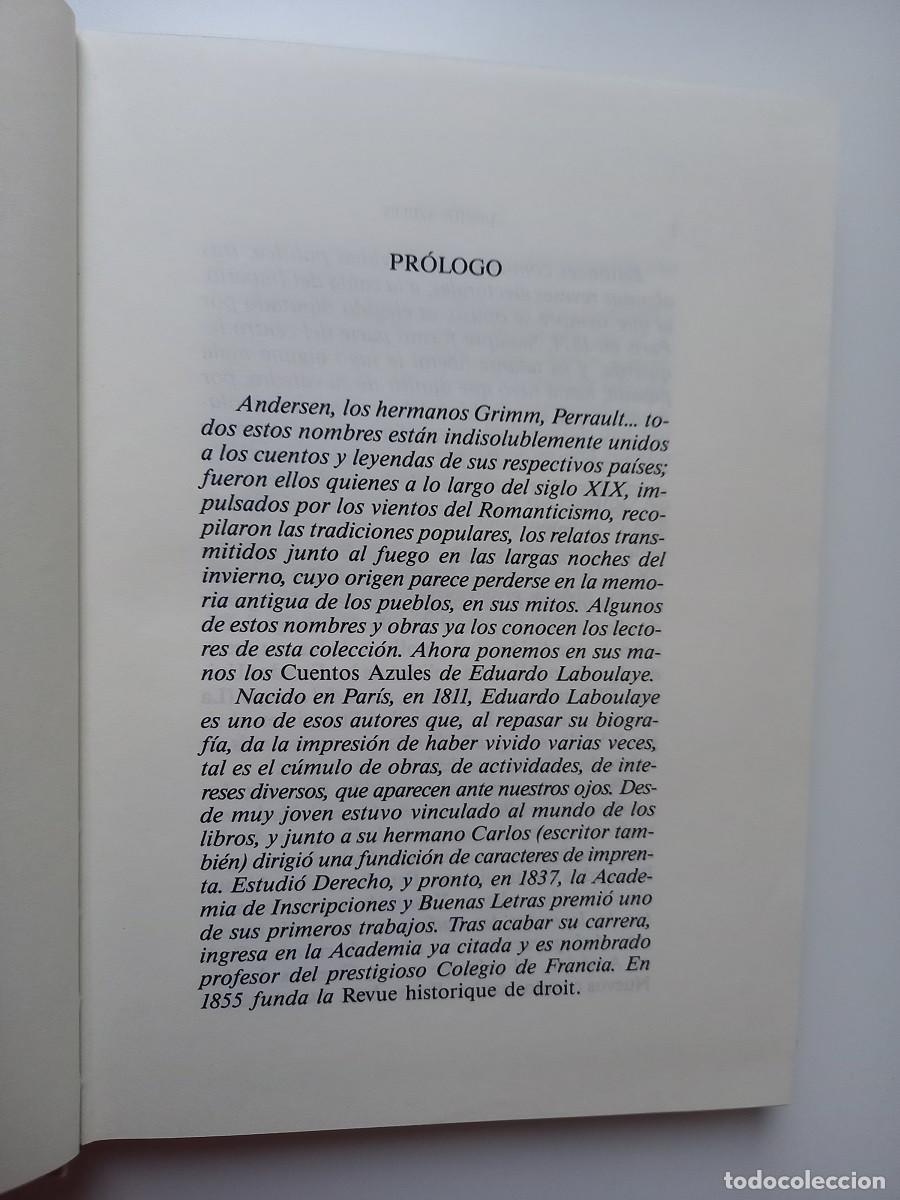 Libros de segunda mano: CUENTOS AZULES DE EDUARDO LABOULAYE - Foto 5
