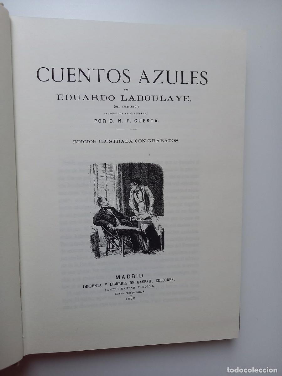 Libros de segunda mano: CUENTOS AZULES DE EDUARDO LABOULAYE - Foto 6