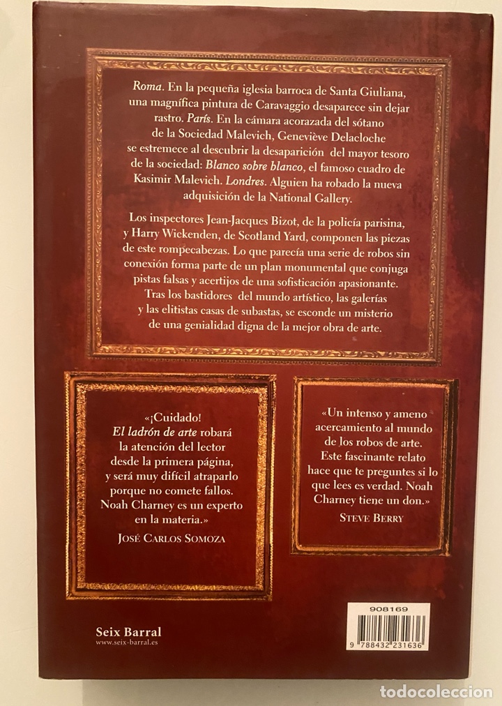 Libros de segunda mano: El ladr&oacute;n de arte - CHARNEY, Noah - Foto 2
