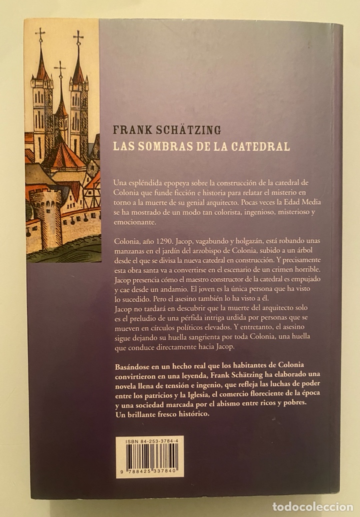 Libros de segunda mano: Las sombras de la catedral - SCH&Auml;TZING, Frank - Foto 2