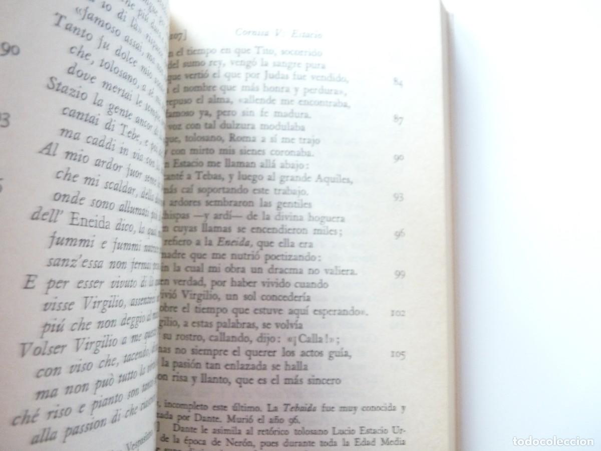 Libros de segunda mano: LIBRO COMEDIA PURGATORIO de DANTE ALIGHIERI REF: 3-119 - Foto 4