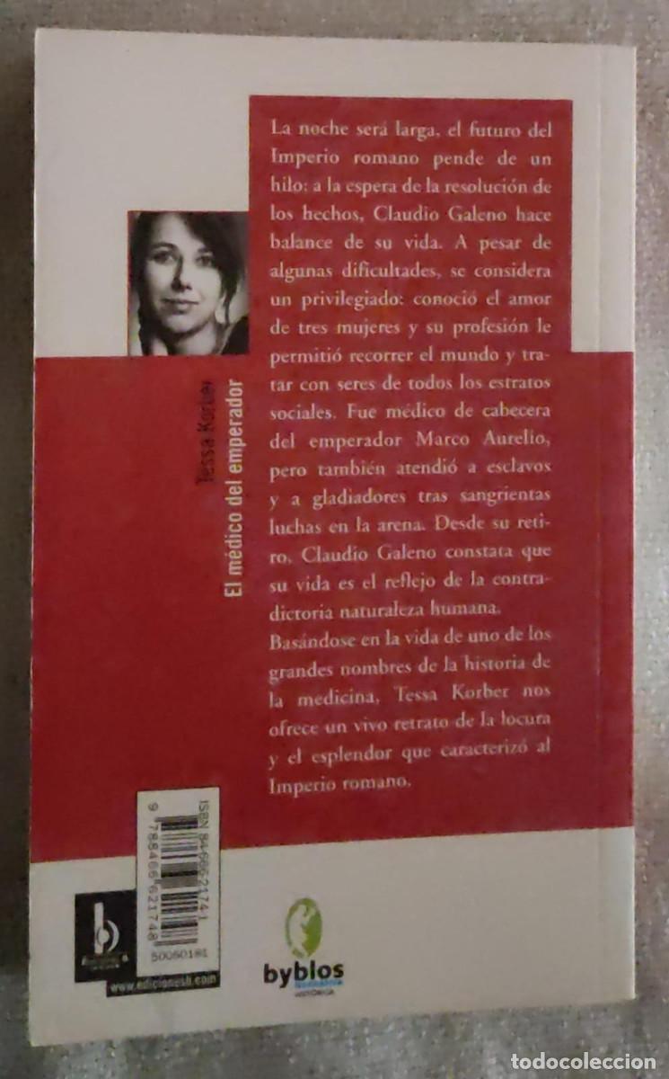 Libros de segunda mano: EL M&Eacute;DICO DEL EMPERADOR. - Foto 3