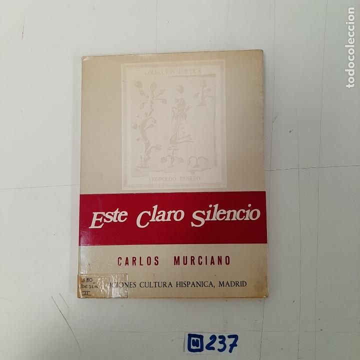 Libros de segunda mano: Este claro silencio - Foto 1