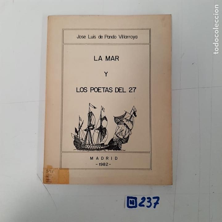 Libros de segunda mano: La mar y los poetas del 27 - Foto 1