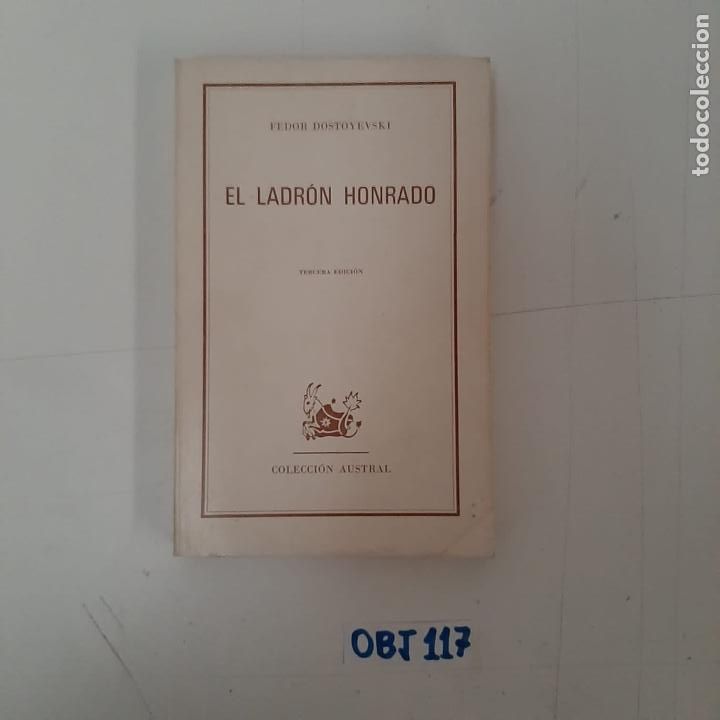 Libros de segunda mano: El ladr&oacute;n honrado - Foto 1