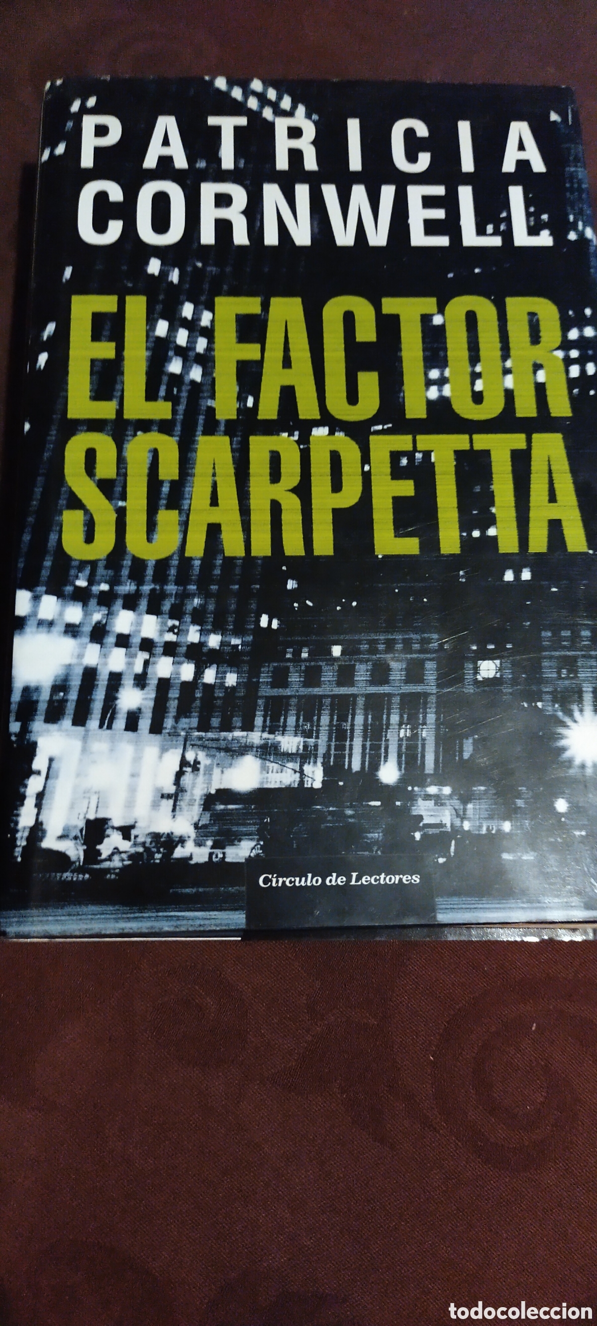 Libros de segunda mano: El factor scarpetta Patricia cornwell - Foto 1