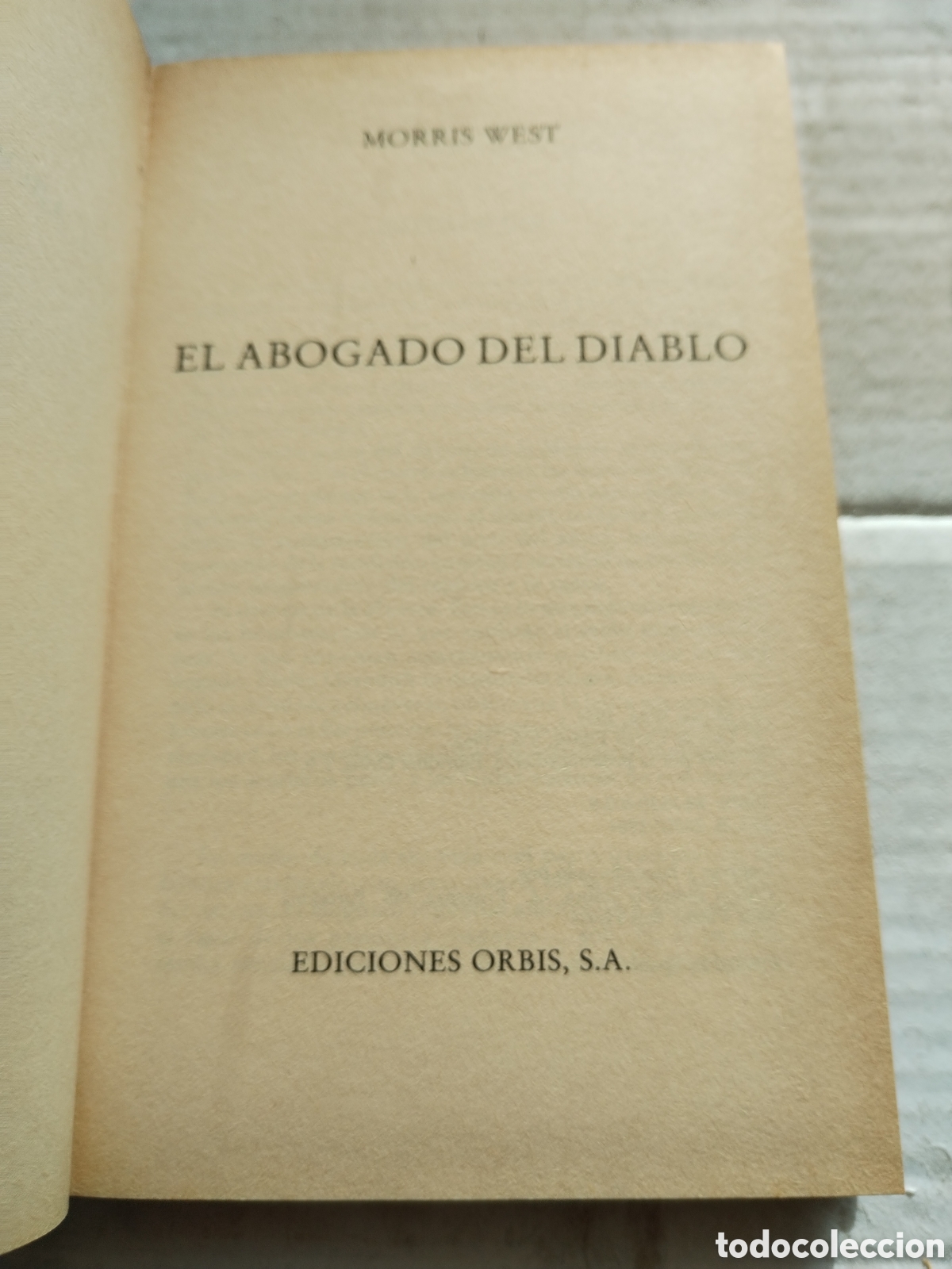 Libros de segunda mano: EL ABOGADO DEL DIABLO/MORRIS WEST - Foto 2