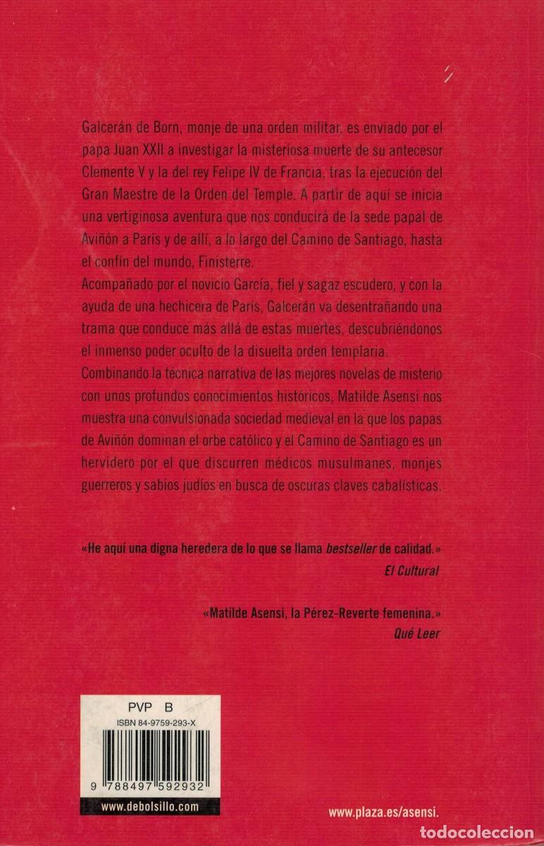 Libros de segunda mano: Matilde Asensi, Iacobus - Foto 2