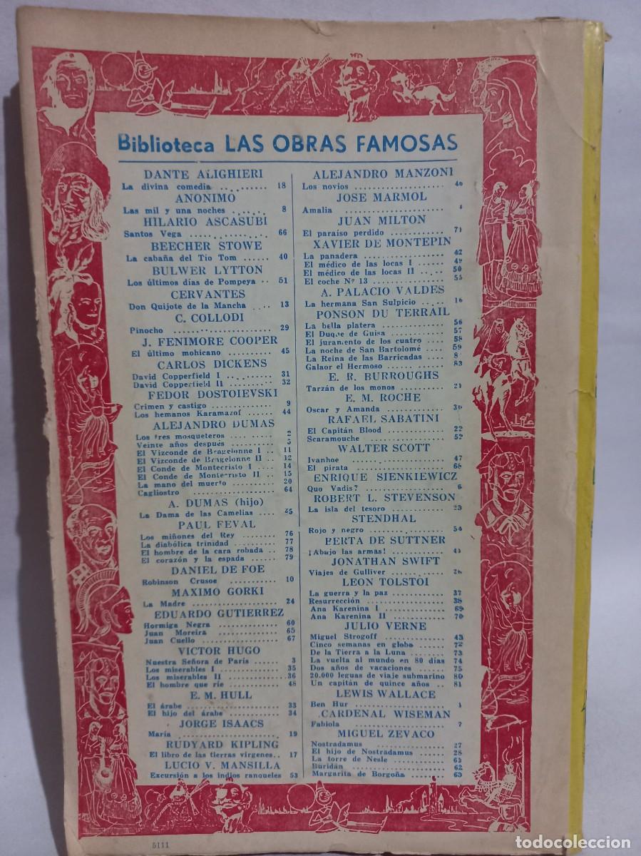 Libros de segunda mano: Alejandro Dumas - La Dama de las Camellas - 1965 - Foto 3