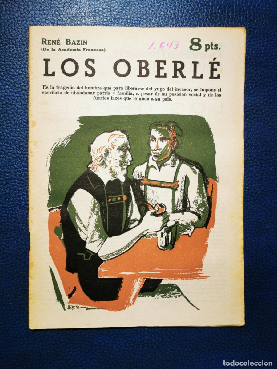 Libros de segunda mano: BAZIN, Ren&eacute;. Los Oberl&eacute; - Foto 1