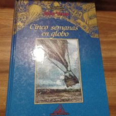 Libros de segunda mano: LIBRO CINCO SEMANAS EN GLOBO, JULIO VERNE (LOS VIAJES EXTRAORDINARIOS), EDICIONES RUEDA JM S.A.. Lote 387462319