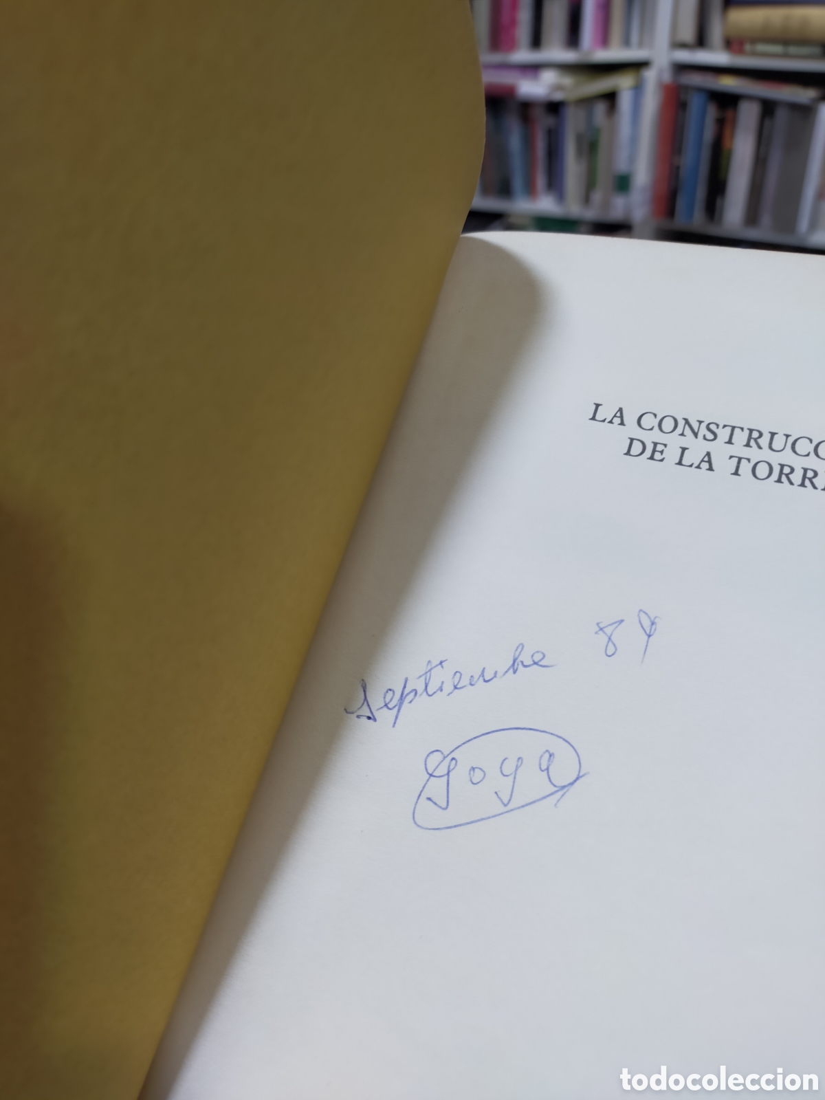 Libros de segunda mano: LA CONSTRUCCI&Oacute;N DE LA TORRE - WILLIAM GOLDING - Foto 8