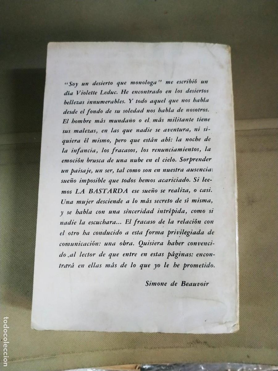 Libros de segunda mano: La bastarda - Violette Leduc - Foto 2