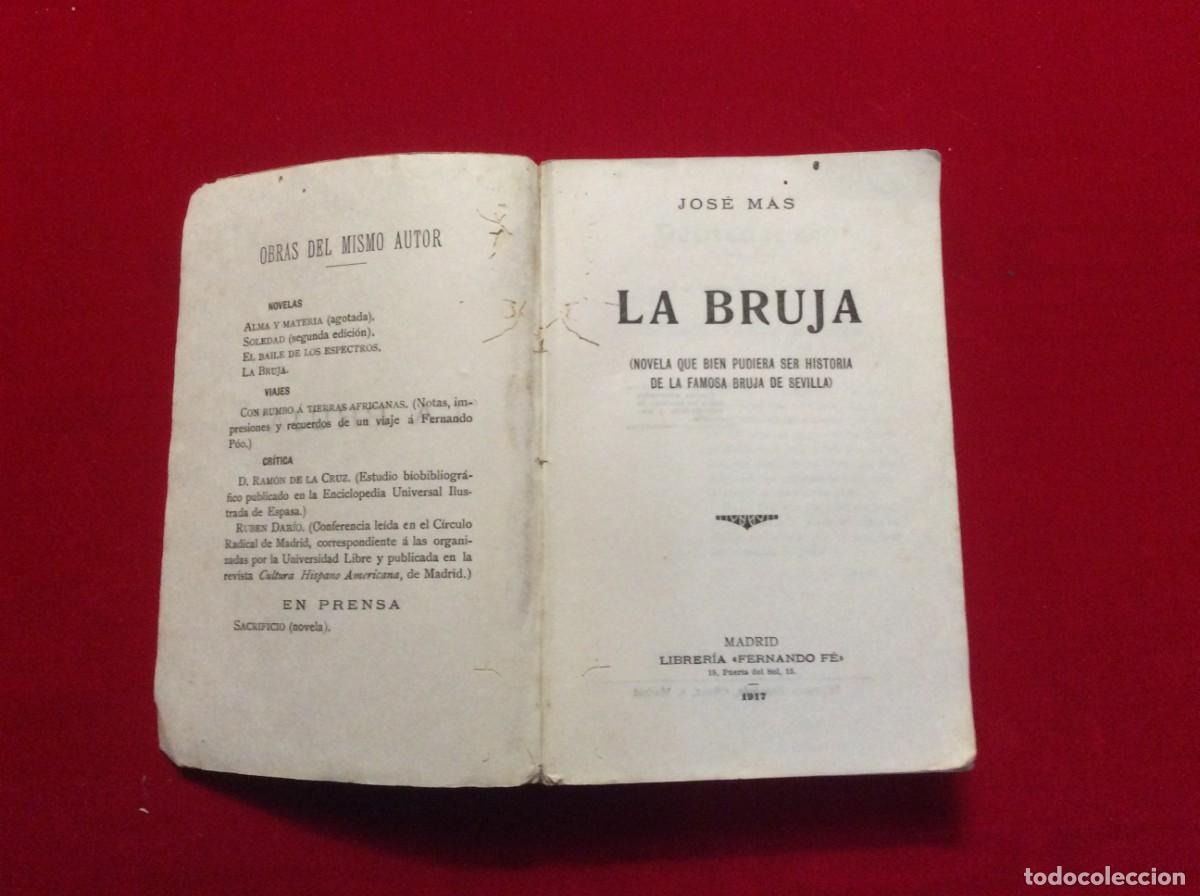 Libros de segunda mano: LA BRUJA . Edici&oacute;n. 1917 - Foto 2