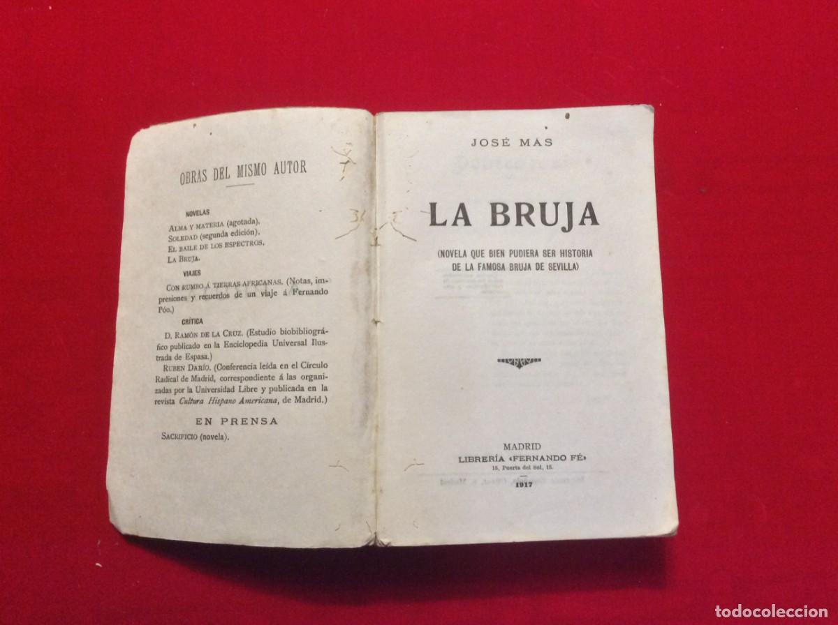 Libros de segunda mano: LA BRUJA . Edici&oacute;n. 1917 - Foto 3