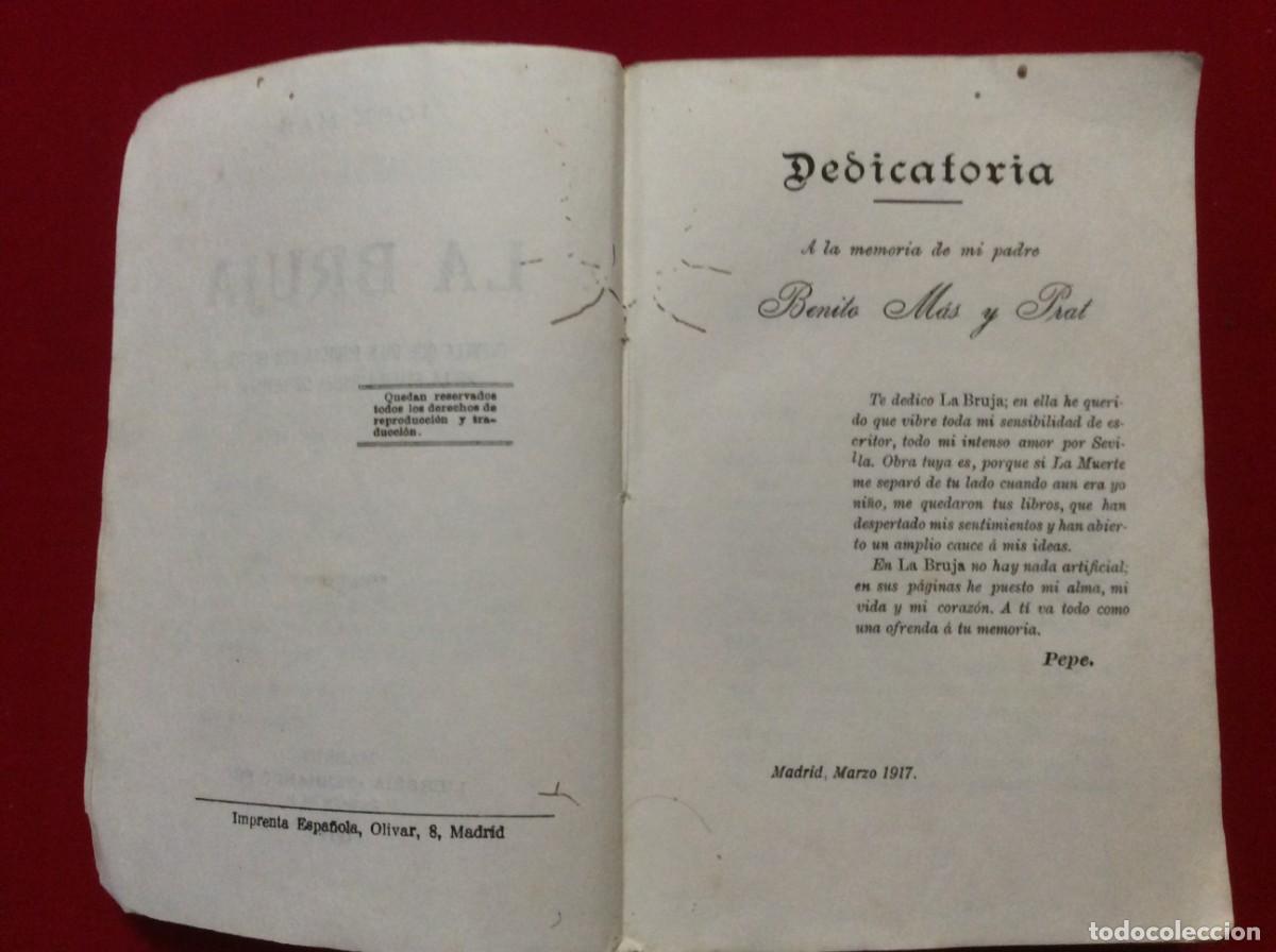 Libros de segunda mano: LA BRUJA . Edici&oacute;n. 1917 - Foto 5