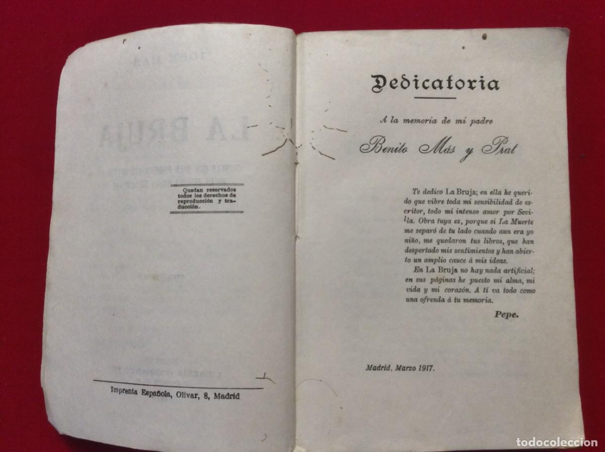 Libros de segunda mano: LA BRUJA . Edici&oacute;n. 1917 - Foto 6