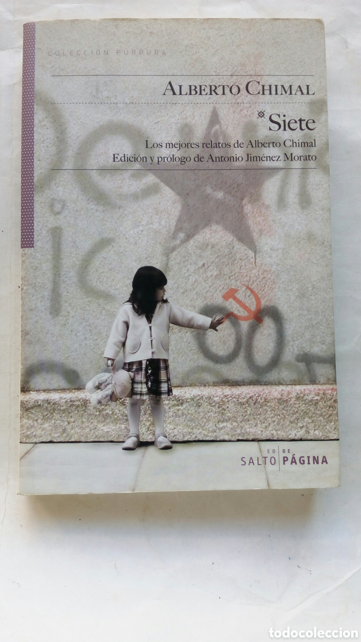 Libros de segunda mano: Siete. Alberto Chimal. - Foto 1