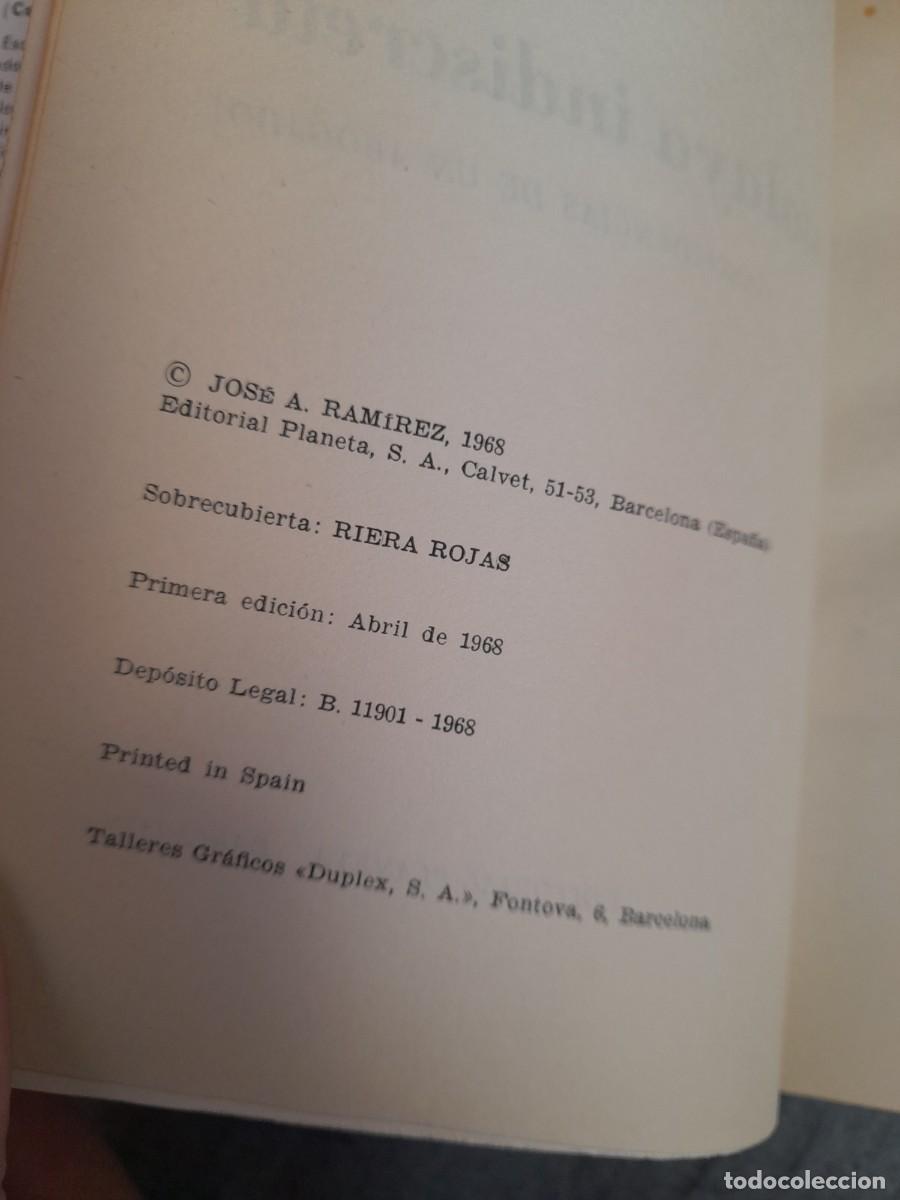 Libros de segunda mano: Libro La atalaya indiscreta Jos&eacute; A. Ram&iacute;rez - Foto 3
