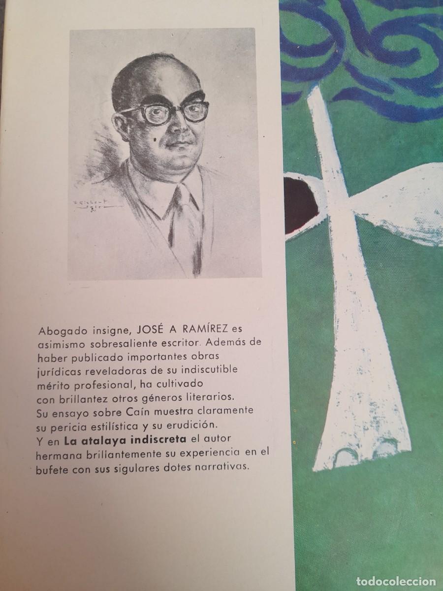 Libros de segunda mano: Libro La atalaya indiscreta Jos&eacute; A. Ram&iacute;rez - Foto 4
