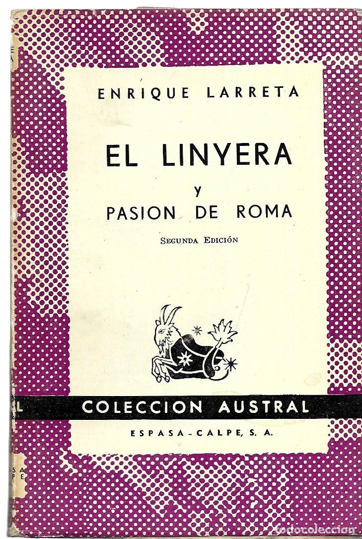 Libros de segunda mano: Enrique Larreta . El linyera - Foto 1