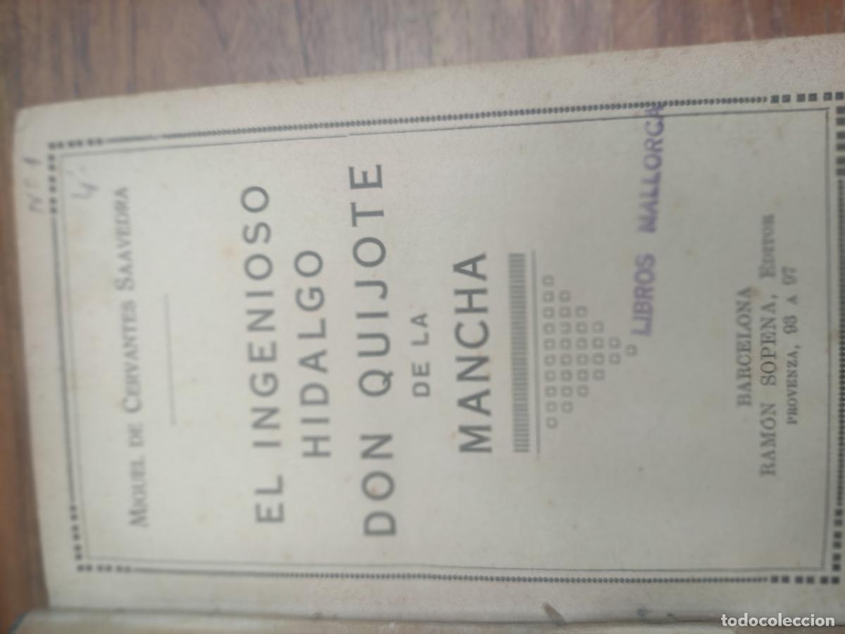 Libros de segunda mano: El Quijote - Foto 2
