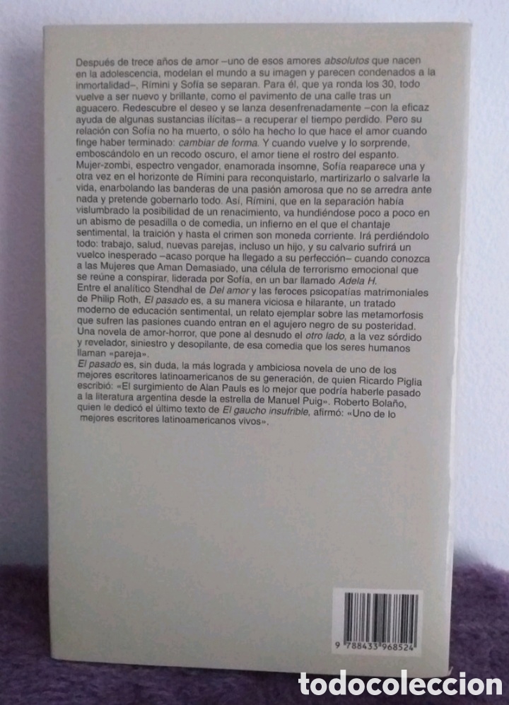 Libros de segunda mano: Alan pauls - el pasado - Foto 2