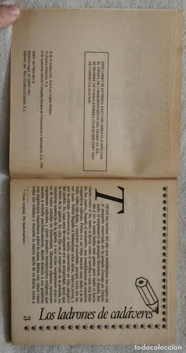 Libros de segunda mano: LOS LADRONES DE CAD&Aacute;VERES. - Foto 3