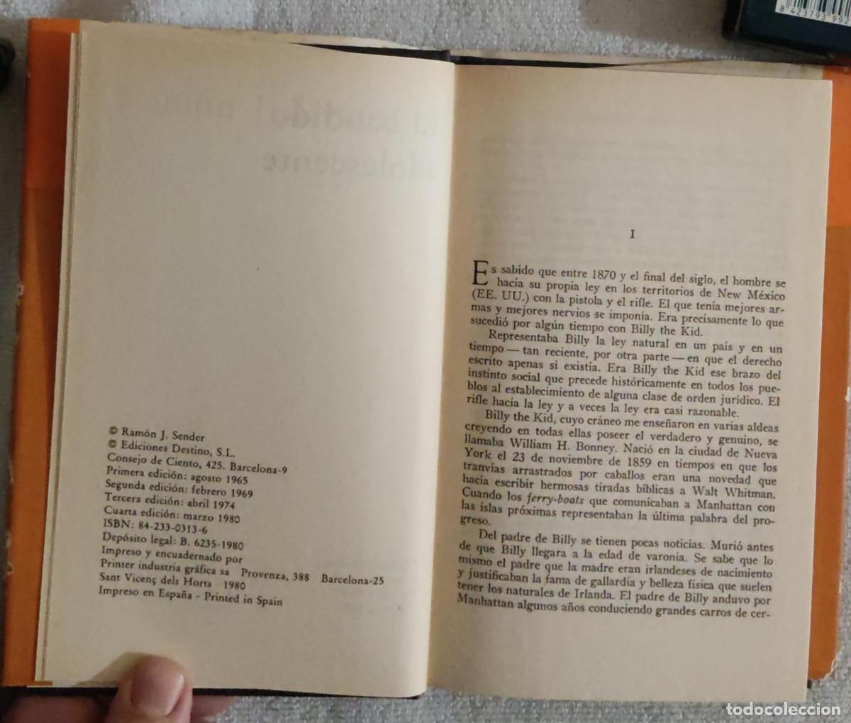 Libros de segunda mano: EL BANDIDO ADOLESCENTE. - Foto 5