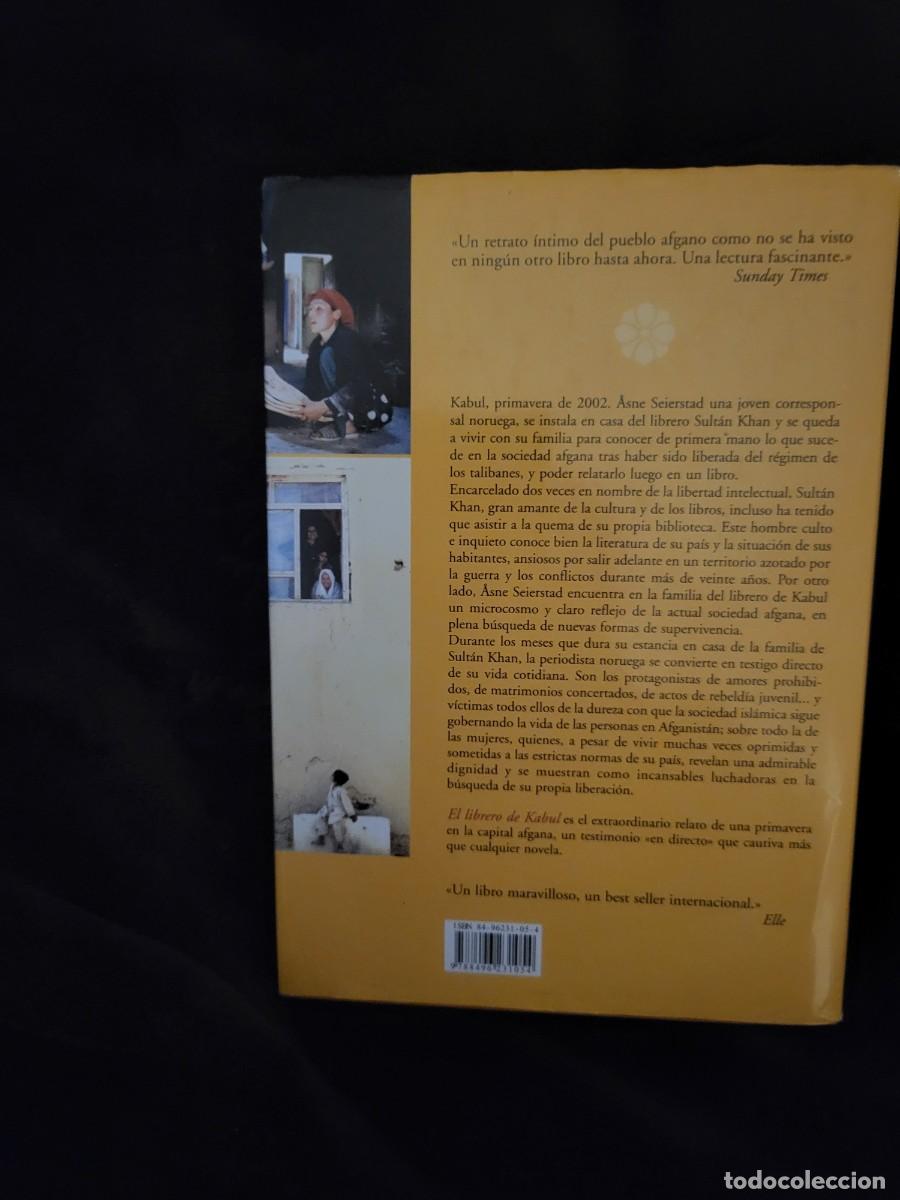Libros de segunda mano: EL LIBRERO DE KABUL ASNE SEIERSTAD - Foto 2