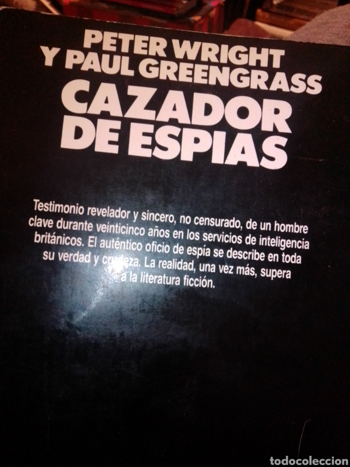 Libros de segunda mano: Cazador de espias Peter Wright - Foto 2