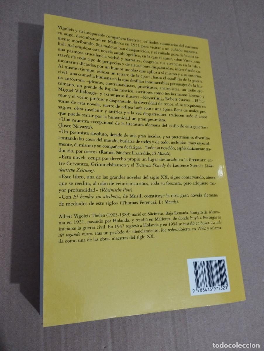 Libros de segunda mano: LA ISLA DEL SEGUNDO ROSTRO (ALBERT VIGOLEIS THELEN) - Foto 4