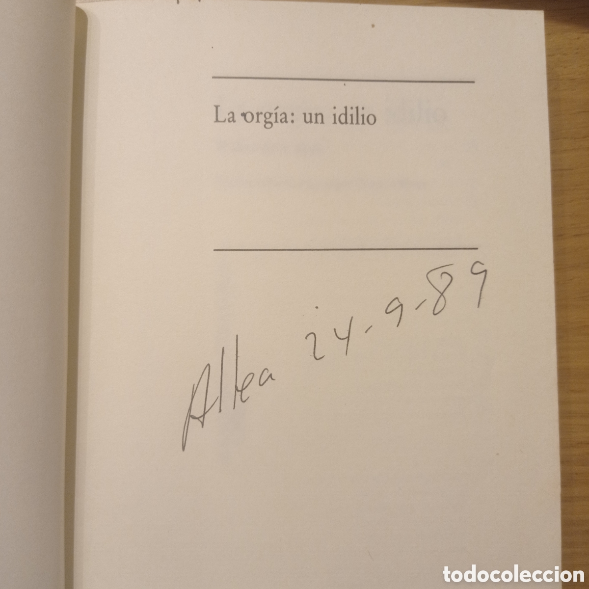 Libros de segunda mano: La org&iacute;a: un idilio. Walter de la Mare - Foto 6