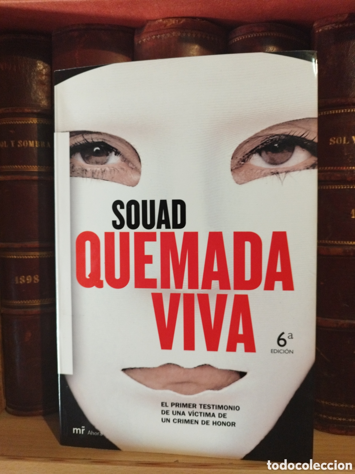 Libros de segunda mano: Quemada viva - Foto 1